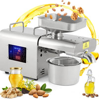 Oil Press Machine Automatic Oil Presser I Cold Hot Press
