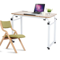 OverBed Hospital Computer Table Rolling Adjustable Laptop