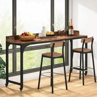 Overbed Table Heavy-Duty Rolling Bed Table Mobile Over