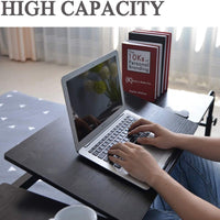 Overbed Table with Wheels Laptop Desk Cart Table Over
