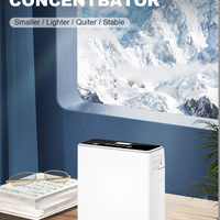 Portable 1L- 6L Continuous Flow Lightweight Mini Oxygen