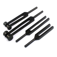 Portable 4 Pcs Music Tuning Fork Set 128hz 256hz 512 Hz