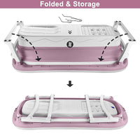 Portable Foldable Bathtub For Adults Children 54 - 54 inches