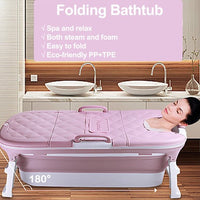 Portable Foldable Bathtub For Adults Children 54 - 54 inches