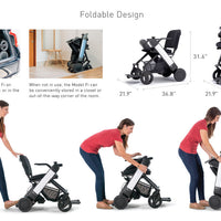 Portable Lightweight Folding Travel Power Chair I Wheelchair