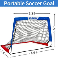Portable Soccer Goal Pop-up Soccer Nets for Backyard
