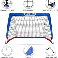 Portable Soccer Goal Pop-up Soccer Nets for Backyard