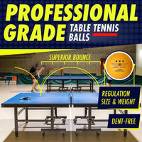 Professional Ping Pong Paddle Set with Retractable Net