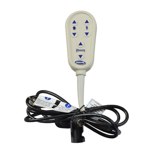 Invacare VA-G54 Homecare Bed 6-Button Hand Control Pendant