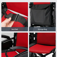 Heavy Duty 500W All Terrain Electric Wheelchair, Foldable & Efficient I Discover the Power of Mobility I Model MB112930