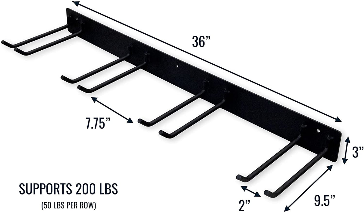 Tool Storage Rack Garage Wall Mount Organizer Heavy-Duty