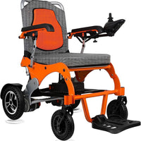 Discover the Ultimate Foldable Electric Wheelchair for Adults: All-Terrain, 300lbs Max Load, with a Range of 12 Miles Model MB1234SD