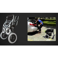 Explore Freedom with our Folding Lightweight Electric Power Wheelchair: Your Ultimate Motorized Mobility Aid I Model: MBHBLD3C
