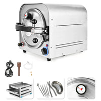 Experience Precision Sterilization: 14L Autoclave Steam Sterilizer for Dental and Medical Equipment – Automatic and Reliable