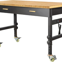 Workbench for Garage I 2700LBS Capacity with Bamboo top